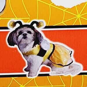 Spooky Village Pet/Dog Bee Halloween Costume New Size Small - Pet Parade